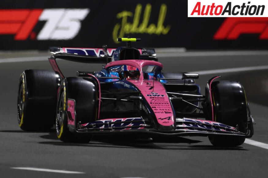 JEDDAH, SAUDI ARABIA - APRIL 18: Jack Doohan of Australia driving the (7) Alpine F1 A525 Renault on track during practice ahead of the F1 Grand Prix of Saudi Arabia at Jeddah Corniche Circuit on April 18, 2025 in Jeddah, Saudi Arabia. (Photo by Sam Bloxham/LAT Images)