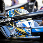 Mansell in F2 car