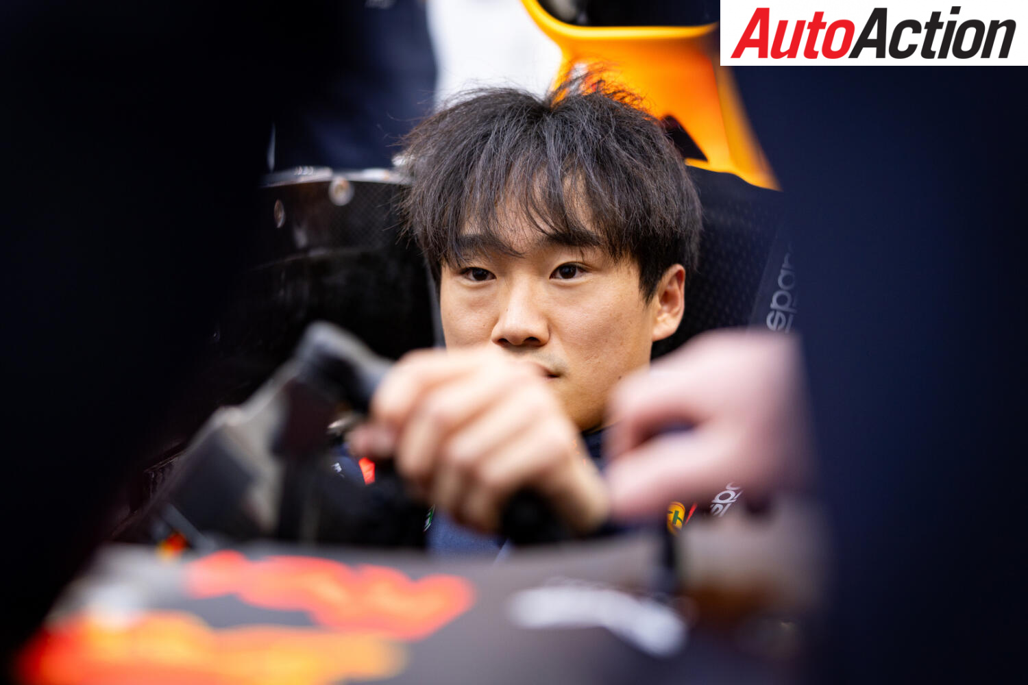 Tsunoda in red bull